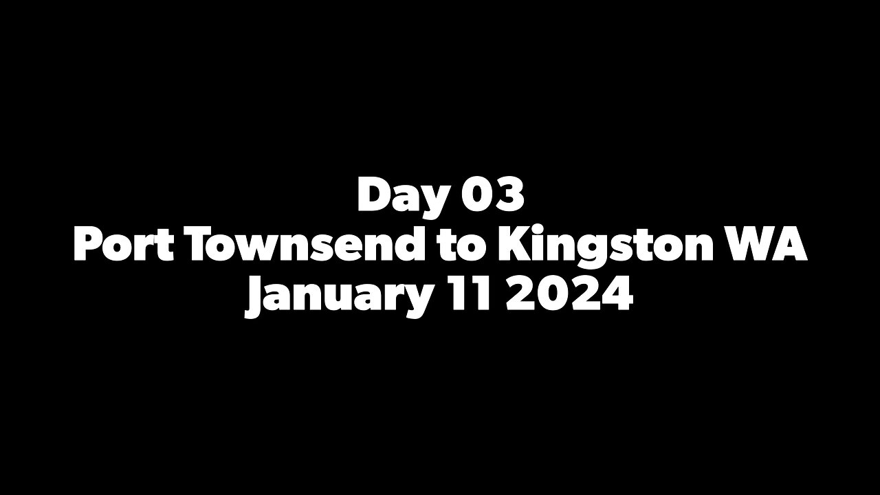 Day 03 delivery of a 1996 Cal32 sailboat from Port Townsend WA to Kingston WA on a rainy day