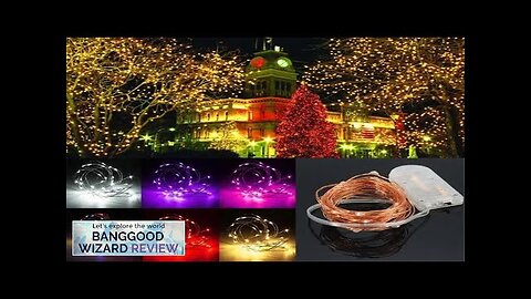 3M Waterproof LED Battery Mini LED Copper Wire Fairy String Light HoliDay Review