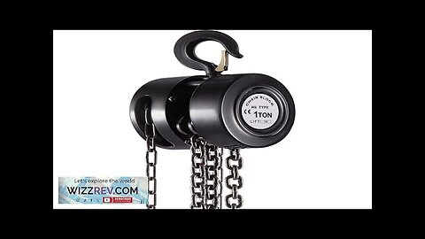 VEVOR Hand Chain Hoist 2200 lbs /1 Ton Capacity Chain Block 10ft/3m Review