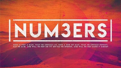 Numbers 8-9 // Consecration Of The Levites