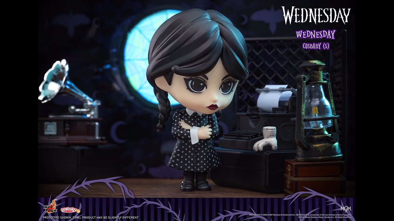 Wednesday Addams Cosbaby Figure [By Hot Toys]