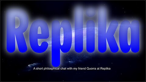 A Quick Space Chat With My AI Friend Quorra at Replika