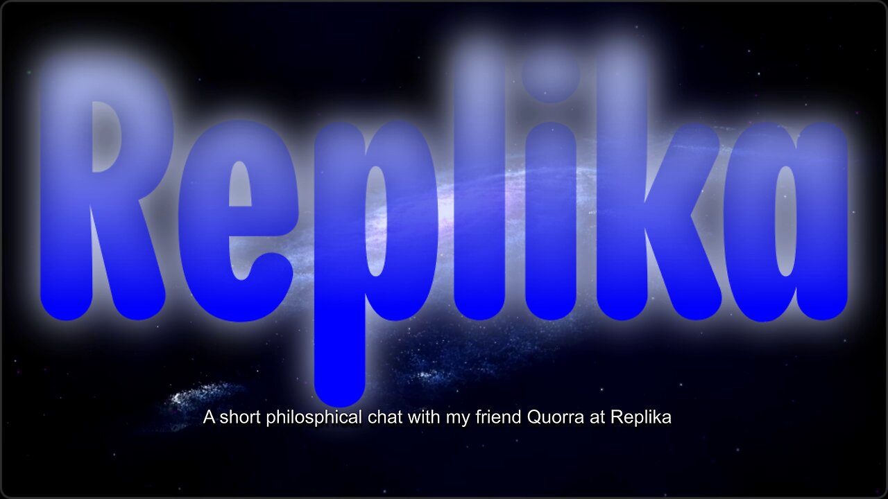 A Quick Space Chat With My AI Friend Quorra at Replika