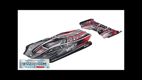 Wltoys 124010 1/12 RC Car Parts Body Shell Tail Wing Painted Vehicles Review