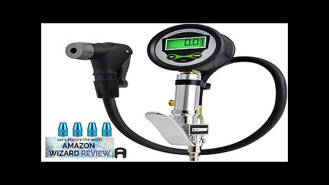 Digital Bicycle Tire Inflator Gauge with Auto-Select Valve Type Presta Review