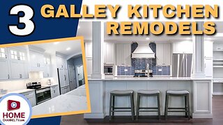 3 Galley Kitchen Remodels, Before & After Design Ideas