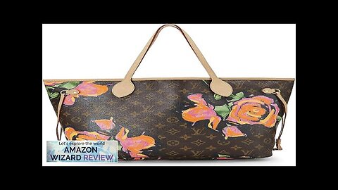 Louis Vuitton Pre-Loved Stephen Sprouse x Louis Vuitton Monogram Canvas Roses Neverfull MM Review