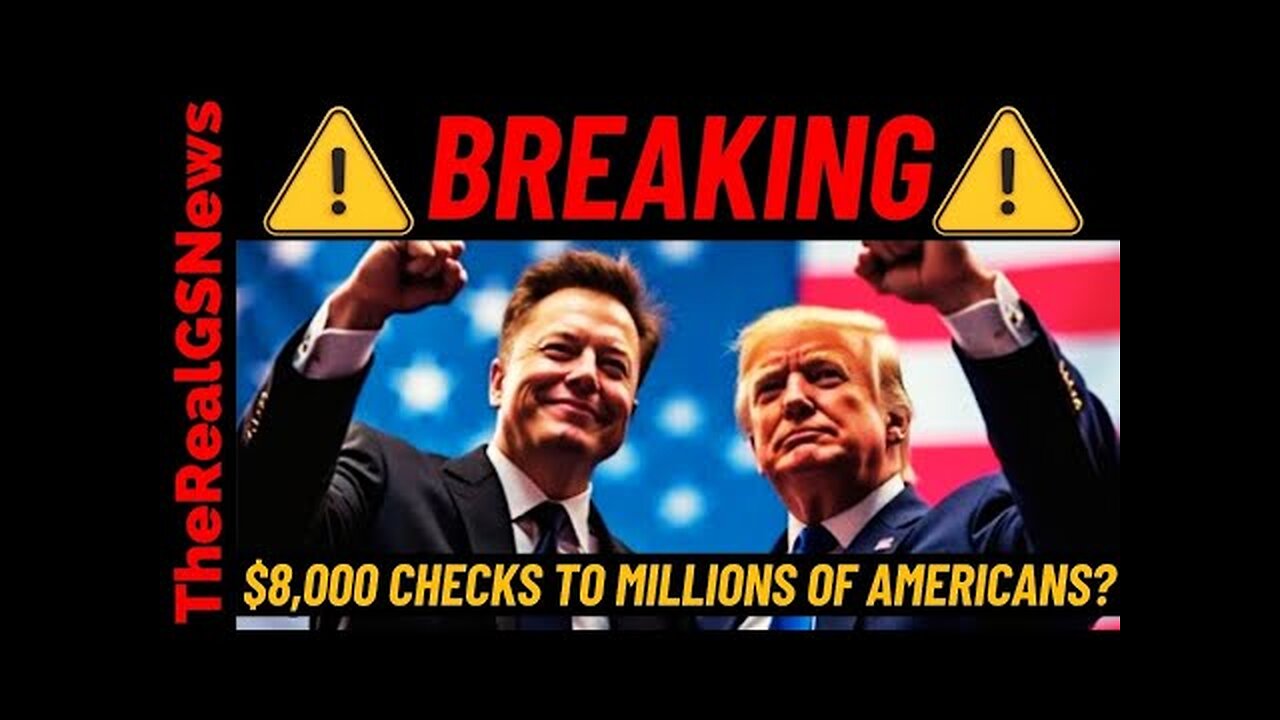 **BREAKING** Trump's Stimulus Plan | Up To $8,000 Stimulus Refund Checks To Americans