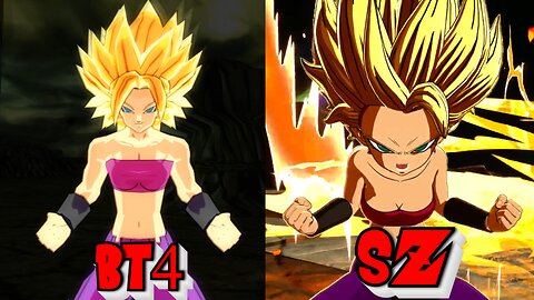 Caulifla - Dragon Ball Sparking Zero VS Budokai Tenkaichi 4