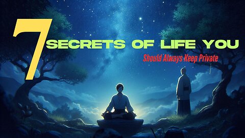 7 Secrets of Life You Should Always Keep Private | Zen Master Wisdom