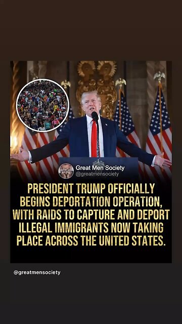 President Trump Signs off on Deportation