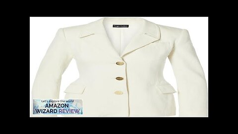 Sergio Hudson 3 Button Drop Collar Jacket Review