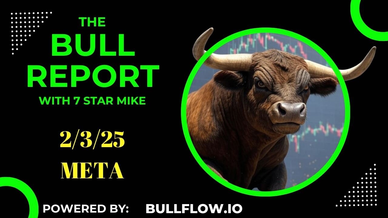 The Bull Report: 2-3-25 Unusual Options Flow - META