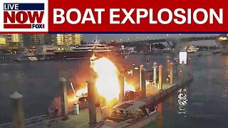 WATCH: Deadly boat explosion in Florida