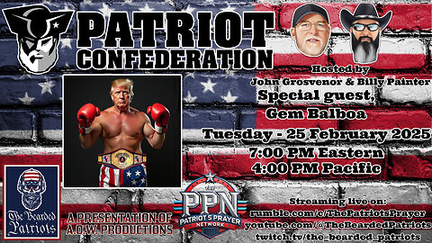 Patriot Confederation - Gem Balboa Interview (February 25, 2025)