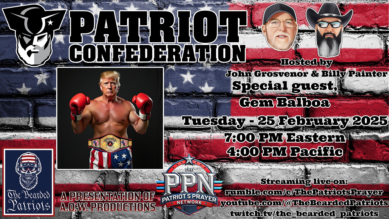 Patriot Confederation - Gem Balboa Interview (February 25, 2025)