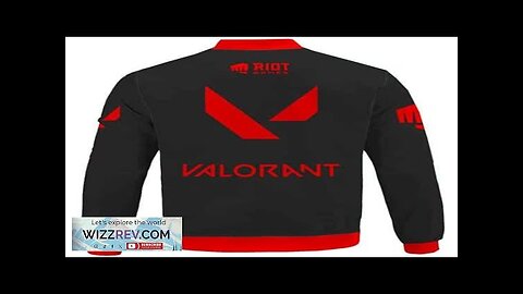 Riot Games Valorant Red Logo Awesome Bomber Jacket Review