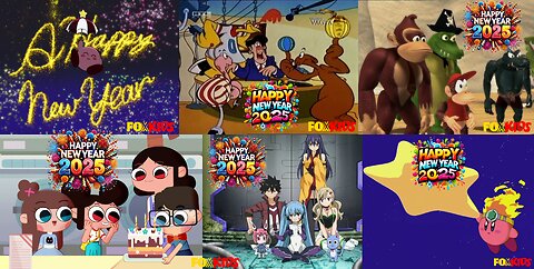 Happy Fox Kids New Years of 2025! [Celebrating the New Season with Some High Quality Nostalgia Cartoons and Anime)
