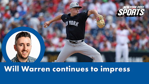 Will Warren continues to rise in the rotation with dominating outing & Yankees' top prospects show up in 12-3 win over Phillies.