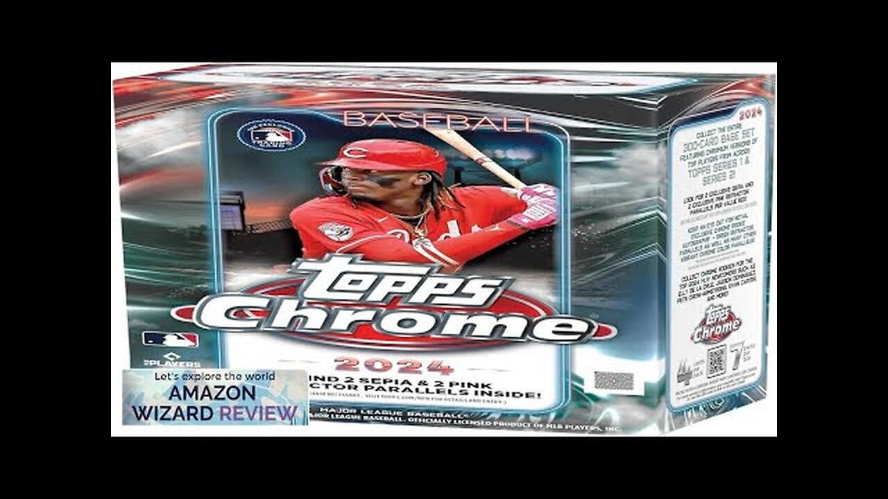 2024 Topps Chrome Baseball Blaster Box Review