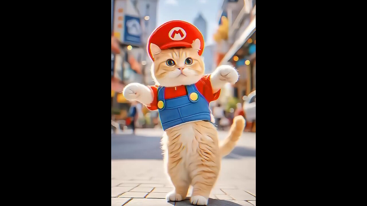 Cat dancing