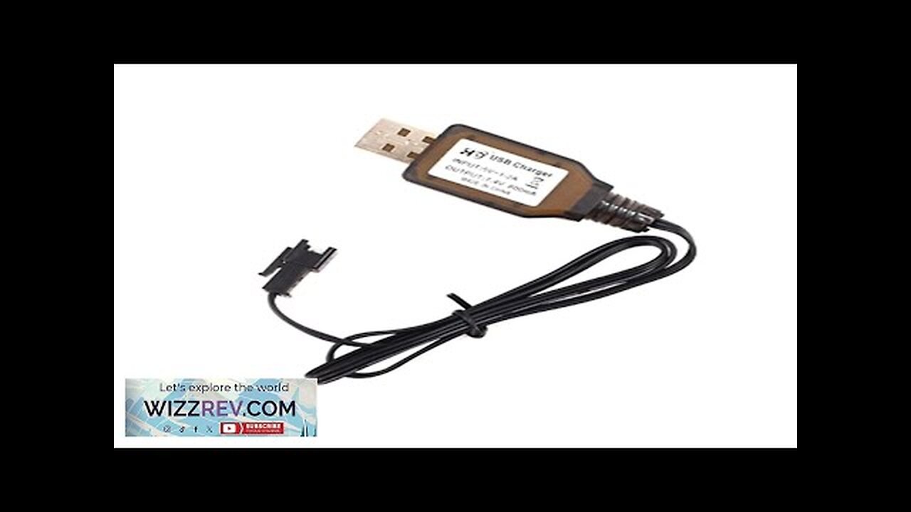 COOLBANK M5A1 1/16 USB Charge Cable RC Car Tank Spare Parts Review