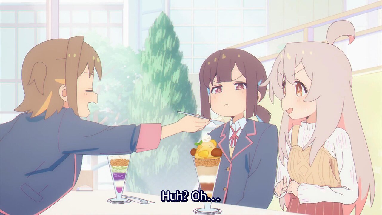 you can only share parfie with Momiji | onimai