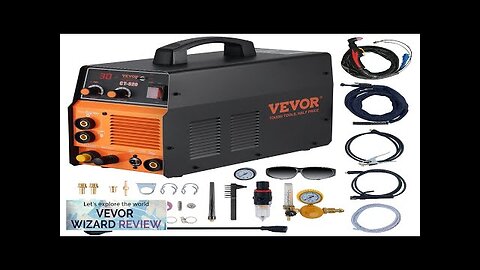 VEVOR 3 in 1 Plasma Cutter Welder Machine CT-520 TIG/MMA Plasma Cutter Review