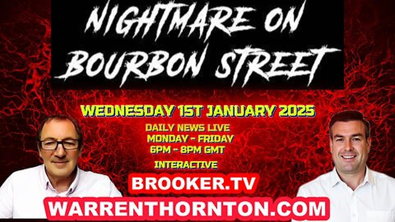 NIGHTMARE ON BOURBON STREET WITH WARREN THORNTON & PAUL BROOKER