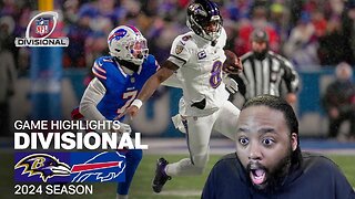 You're Kidding | Raven vs Bills 2024 Divisional Round Highlights | Reaction