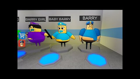 BARRY BABY PRISON RUN SpeedRun Obby Walkthrough FULL GAME (#Roblox) #obby