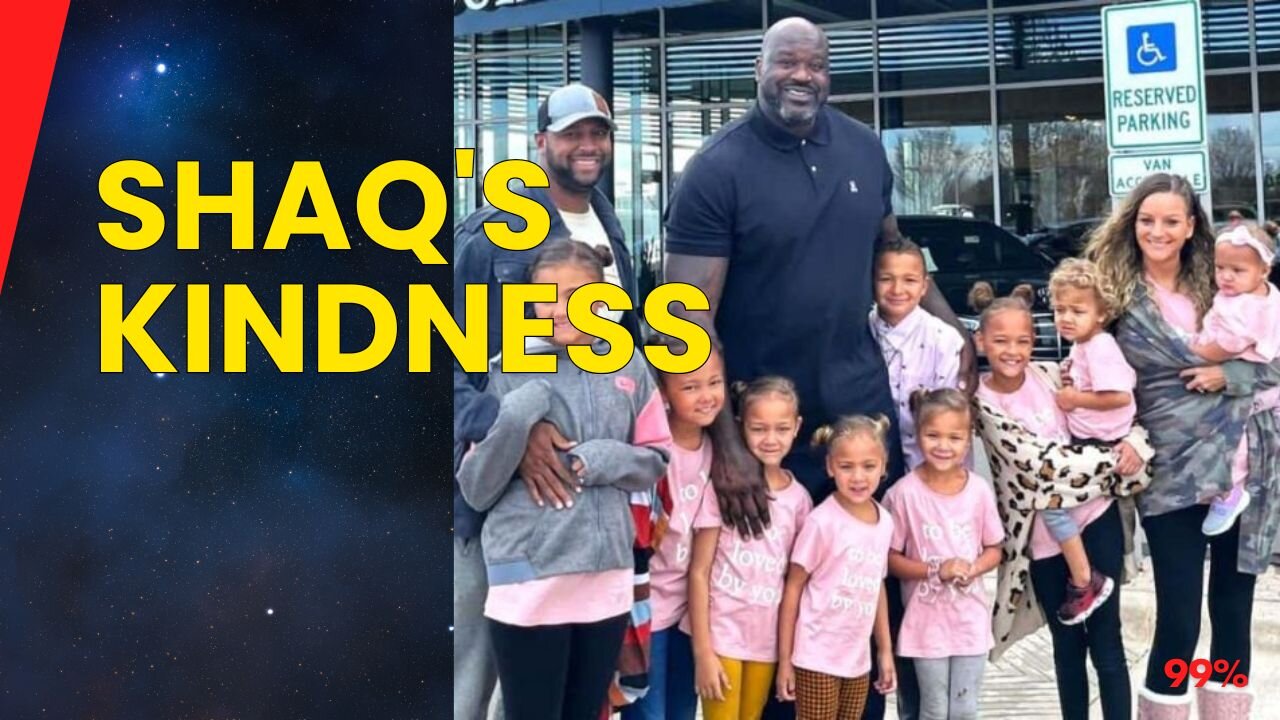 Shaq Surprises Family of 11 with Unbelievable Acts of Kindness