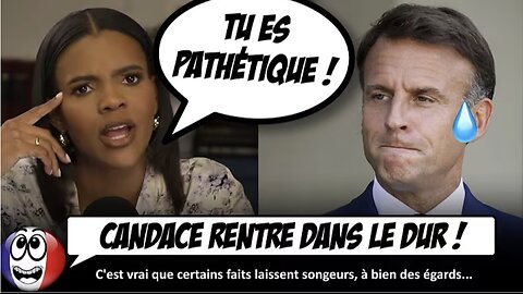 "Tu Es PATHÉTIQUE !" Candace Owens Intensifie Ses ATTAQUES Sur Le Couple Macron