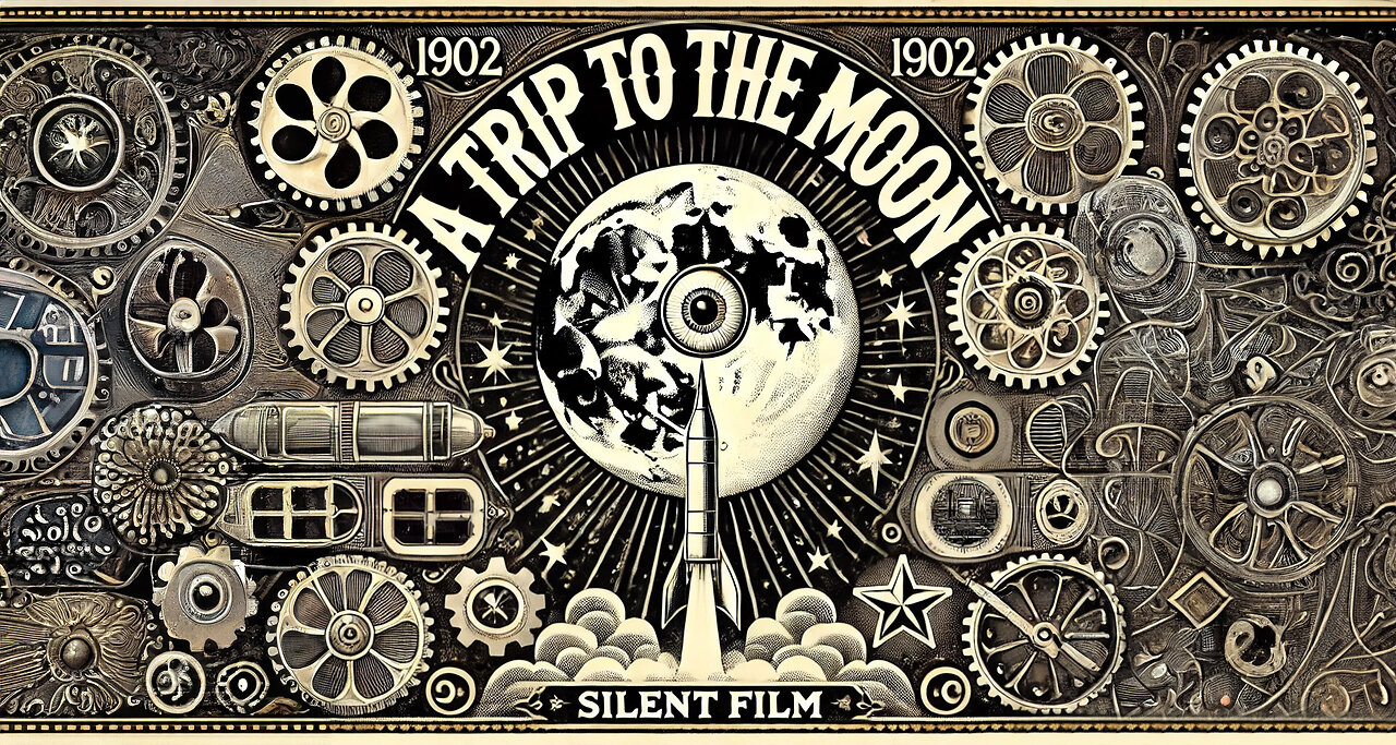 A Trip to the Moon (Le voyage dans la lune) | 1902 | Full Movie | 720P | Silent Film