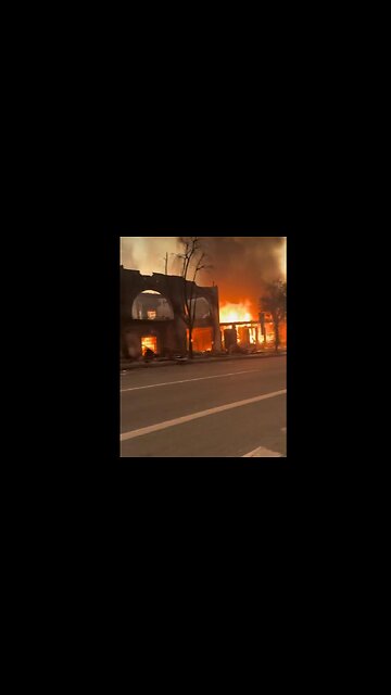 It’s a Real Life APOCALYPSE in California - Buildings are burning from the inside out