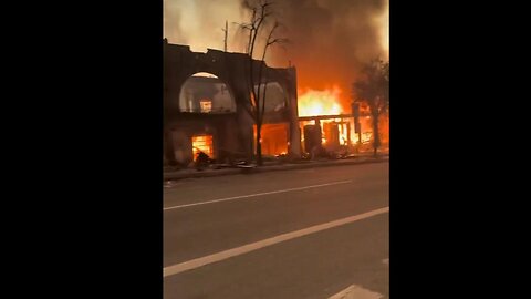 It’s a Real Life APOCALYPSE in California - Buildings are burning from the inside out