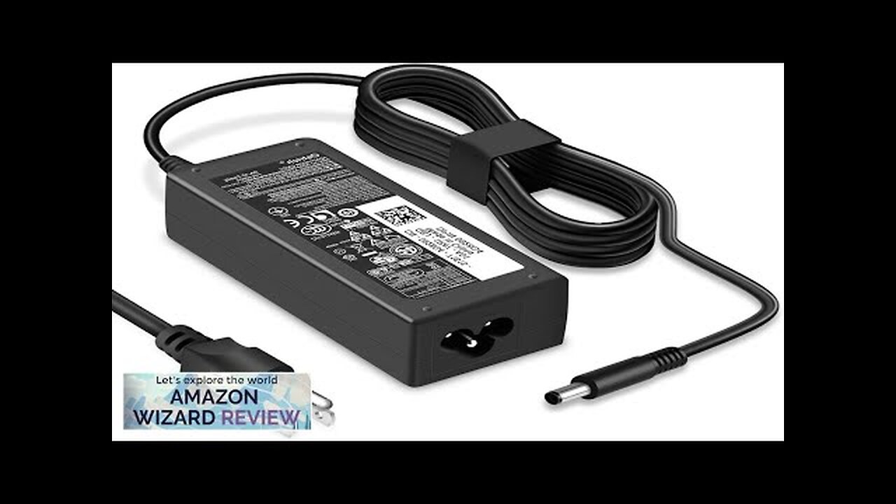 Charger for Dell Laptop Computer 65W 45W Round Tip Power Adapter Review