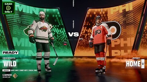 Minnesota Wild vs Philadelphia Flyers (NHL 25)