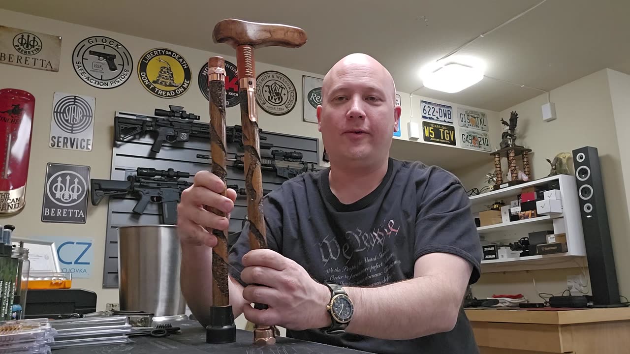 TGV²: Garage Gun Talk - What do I use to clean my guns & a really cool knife I inherited