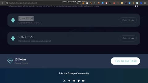 Mango testnet