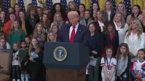 Full: President Trump Signs No Men in Women's Sports Executive Order Into Law