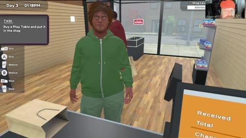 CAMERA ON card shop simulator