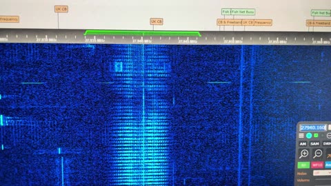 26.985 CB Radio Repeater CB Channel 3 FM RPTR CB CH 3 FM Via G8JNJ SDR 11 09