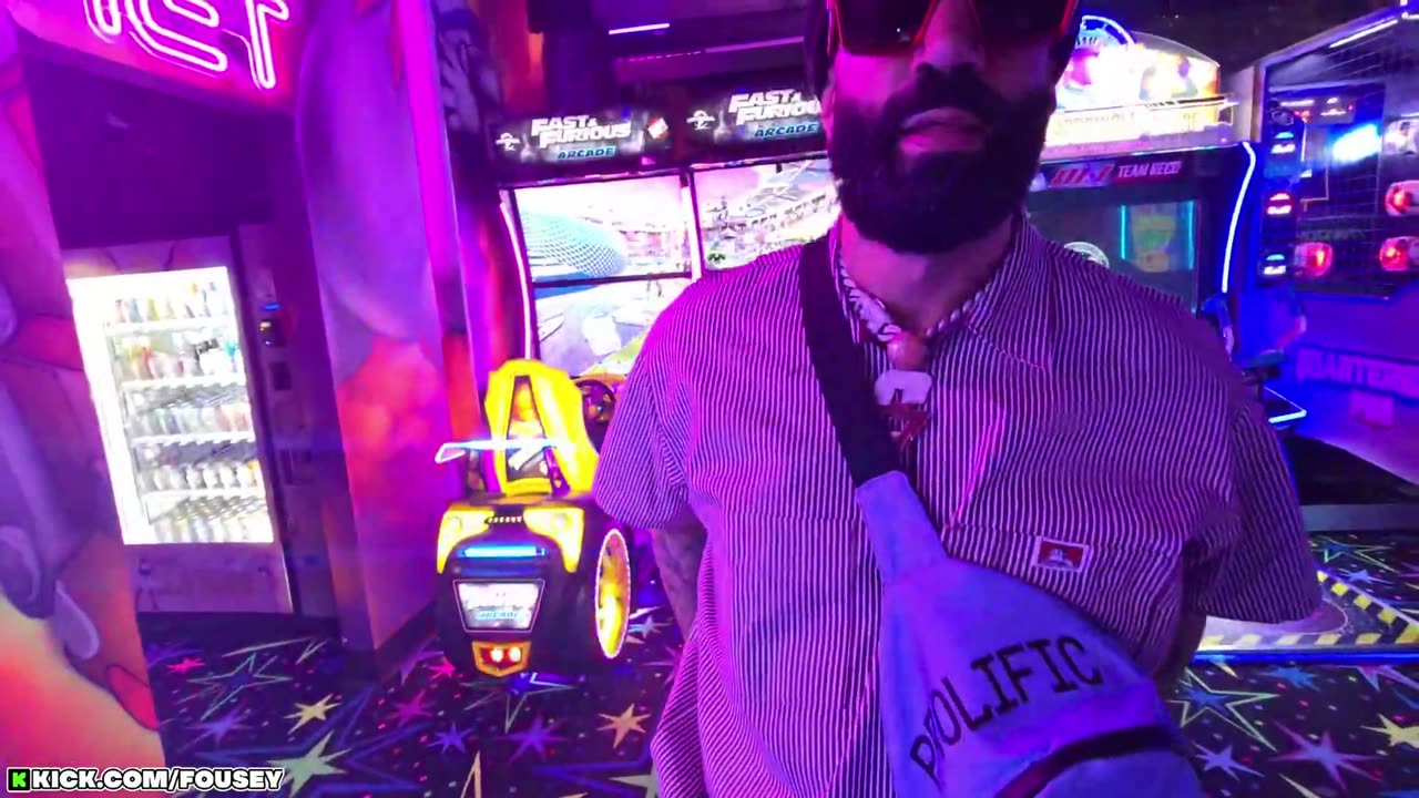 Fousey Losing It AGAIN & Crashes Out At The Arcade | Kick Clips