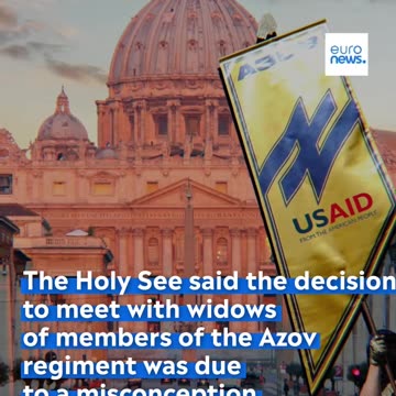 The Vatican defined the meeting with the widows of the servicemen of the Azov Regiment