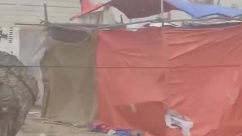 GAZA : TENT CAMP