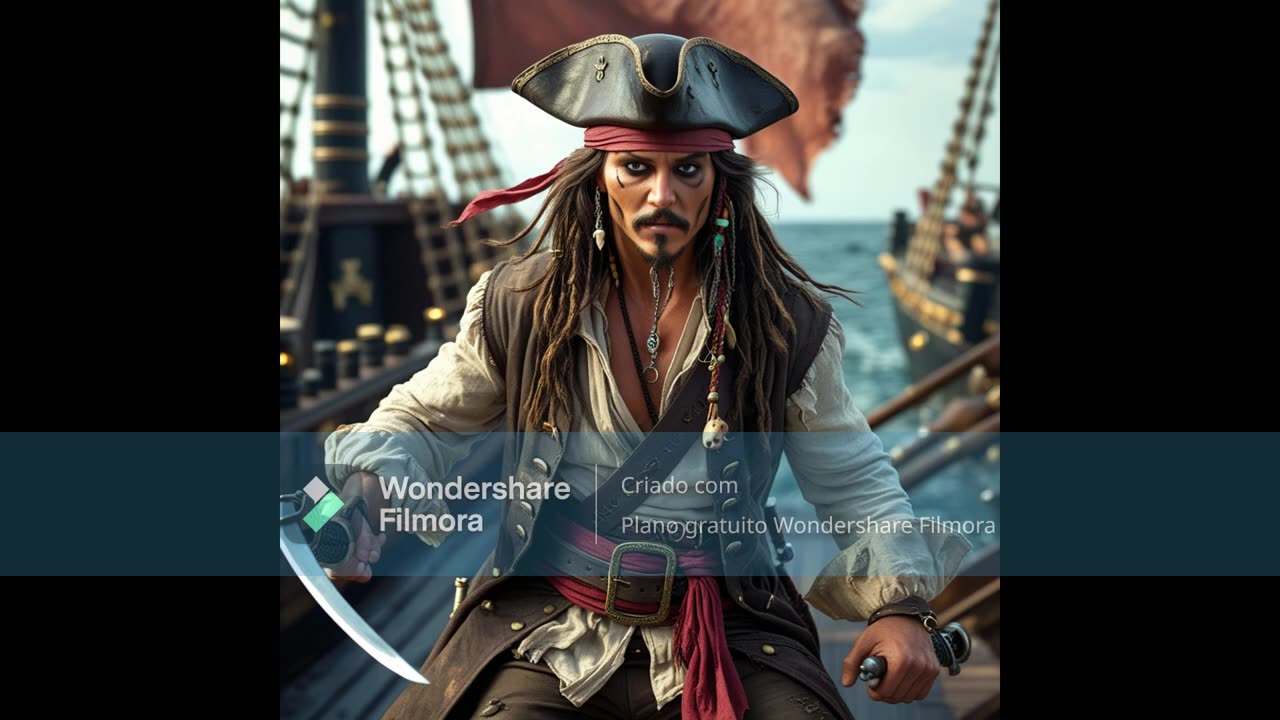 "Jack Sparrow Reimagined with AI – The Captain Has Never Looked This Real!"