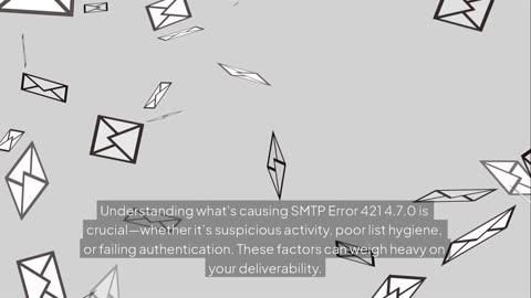 SMTP Error 421 4.7.0 Explained: Fix Email Deliverability Issues Fast!