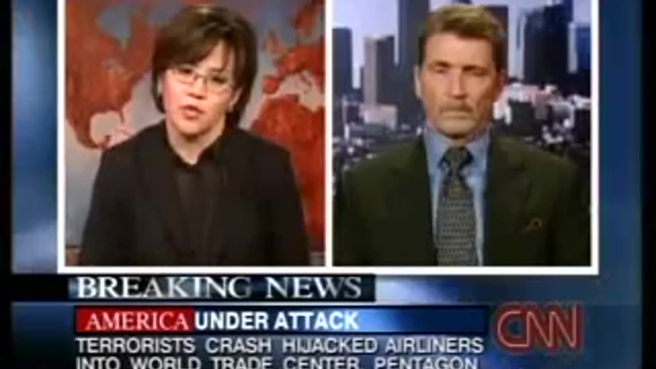 911 News CNN Sept. 11, 2001 550 pm - 631 pm September 11, 2001