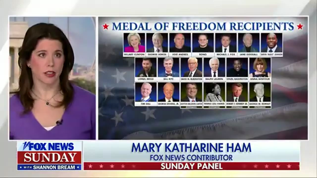 Biden under fire for controversial Medal of Freedom picks